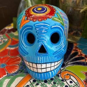 Hand Painted Sugar Skull From Mexico